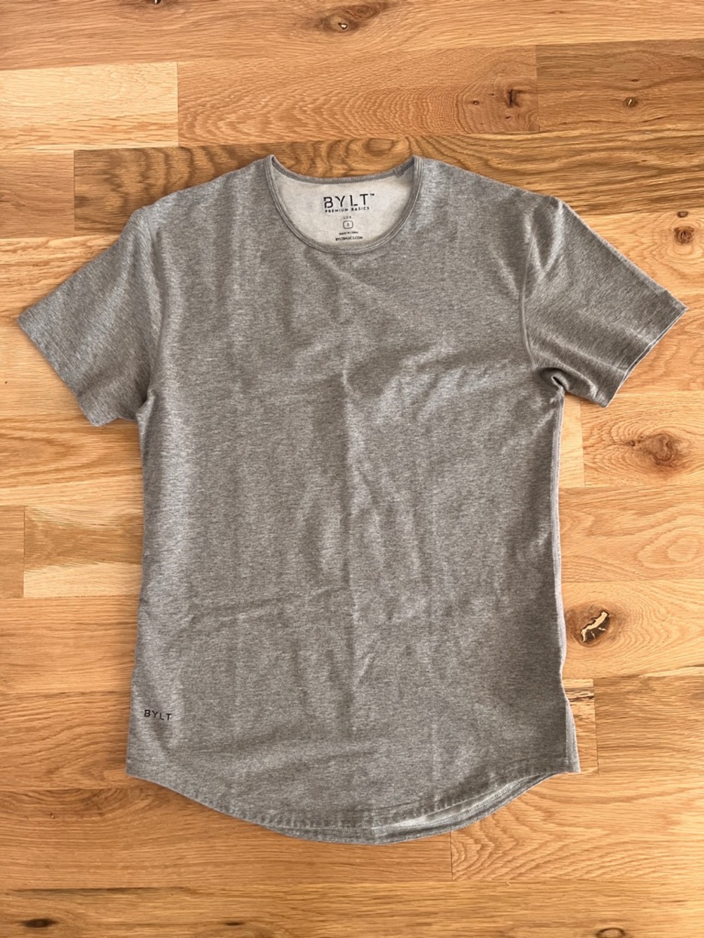BYLT Drop Cut: LUX Short Sleeve Shirt -  Size S